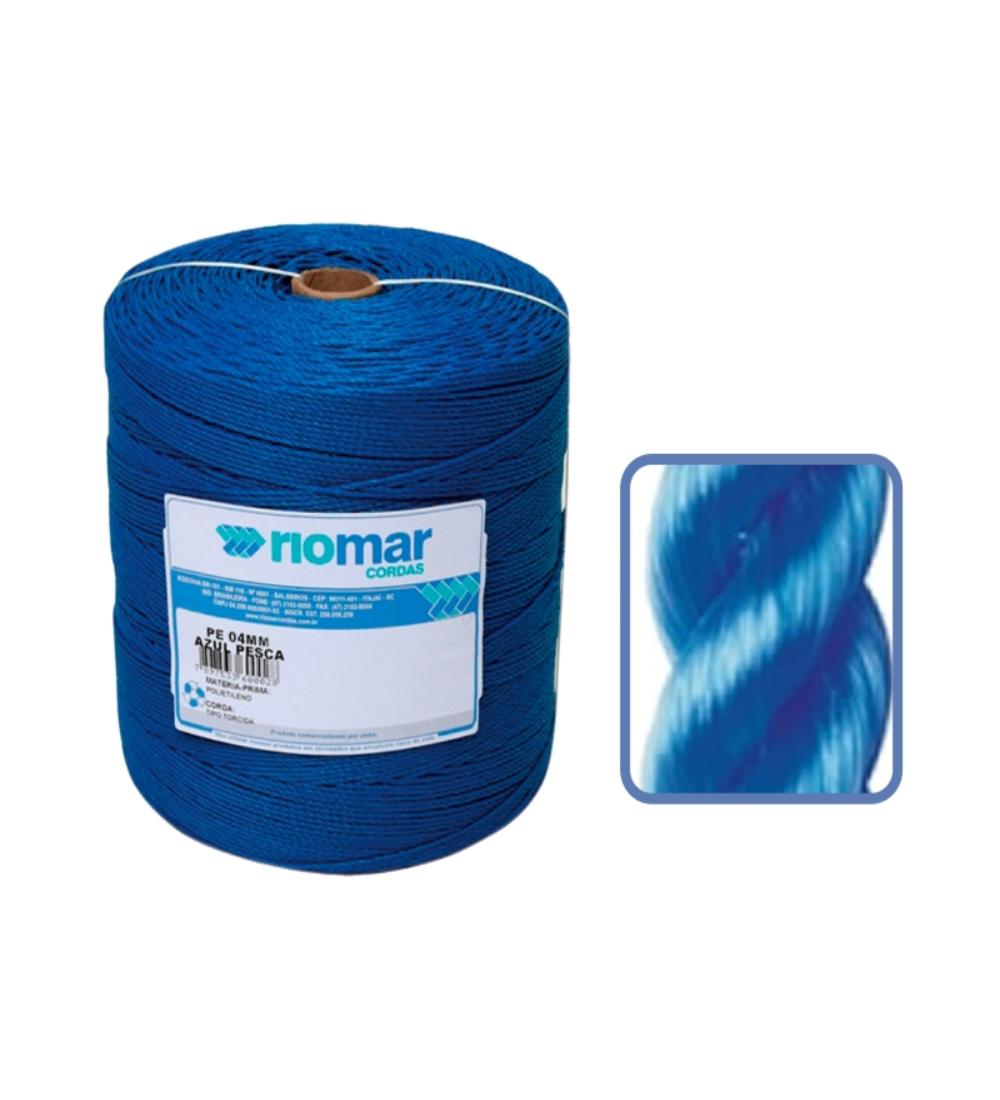 PIOLÍN TORCIDO RIOMAR AZUL 4mm x 400m